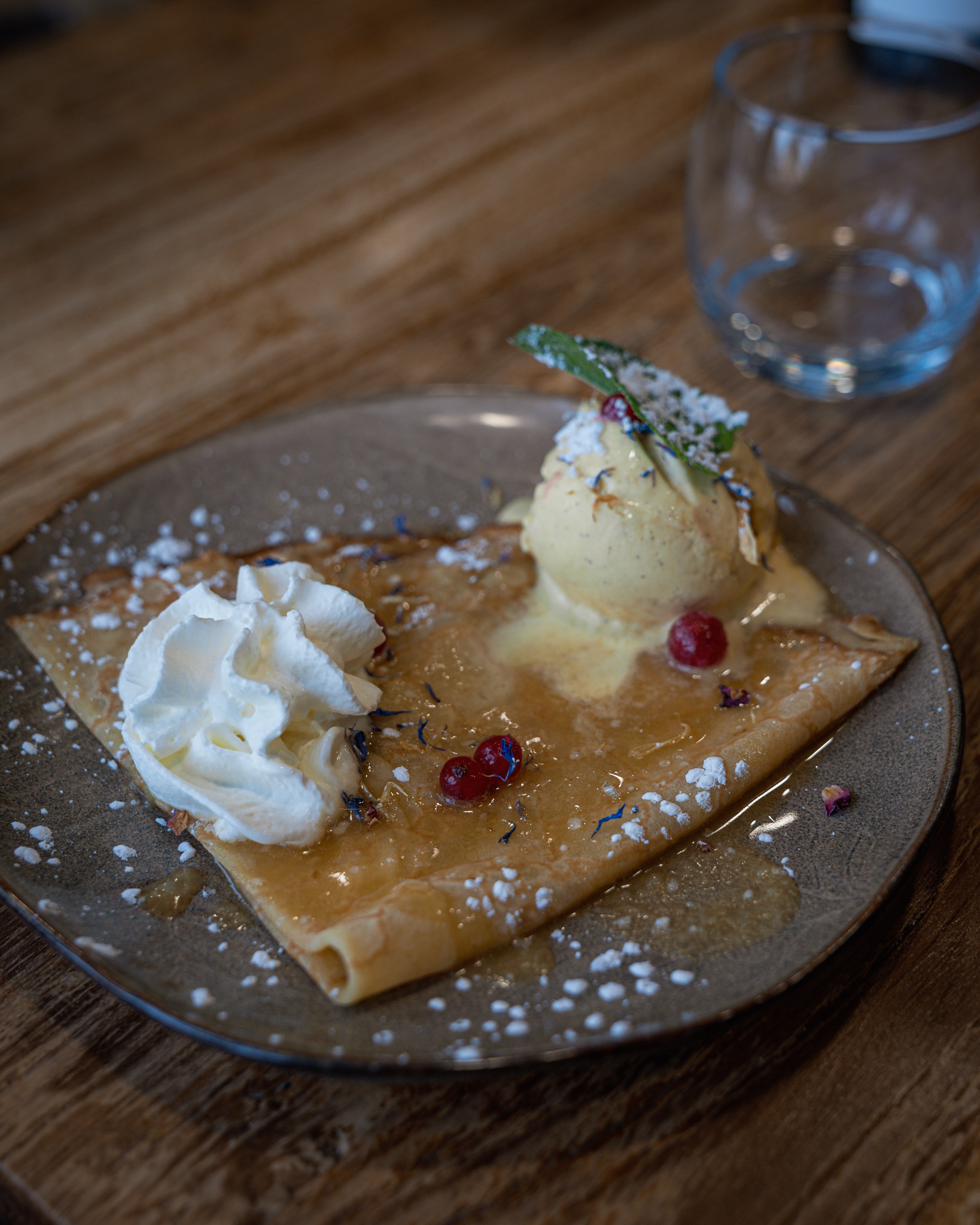 Crêpe beurre à l’orange et grand Marnier